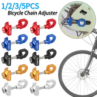 1/2/3/5PCS Fahrrad Kette Teller Fahrrad Kette Spanner Fahrrad Kette Verschluss für Single Speed Fahrrad BMX Fixie Fahrrad