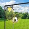 Rete da bersaglio da calcio Rete da allenamento pieghevole per calcio Porta da calcio facile da attaccare e staccare per pratica di allenamento di calcio 17x24 pollici