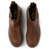Stiefel MCS "MCS ankle boots M9E Chelsea", Herren, Gr. 42, Normalschaft, beige (schwarz camel), Obermaterial: 100% Polyurethan, Schuhe