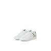 Sneaker JACK & JONES "JFWEALING", Herren, Gr. 41, grün (weiß, grün), Lederimitat, casual, Schuhe, mit dezenter Perforation