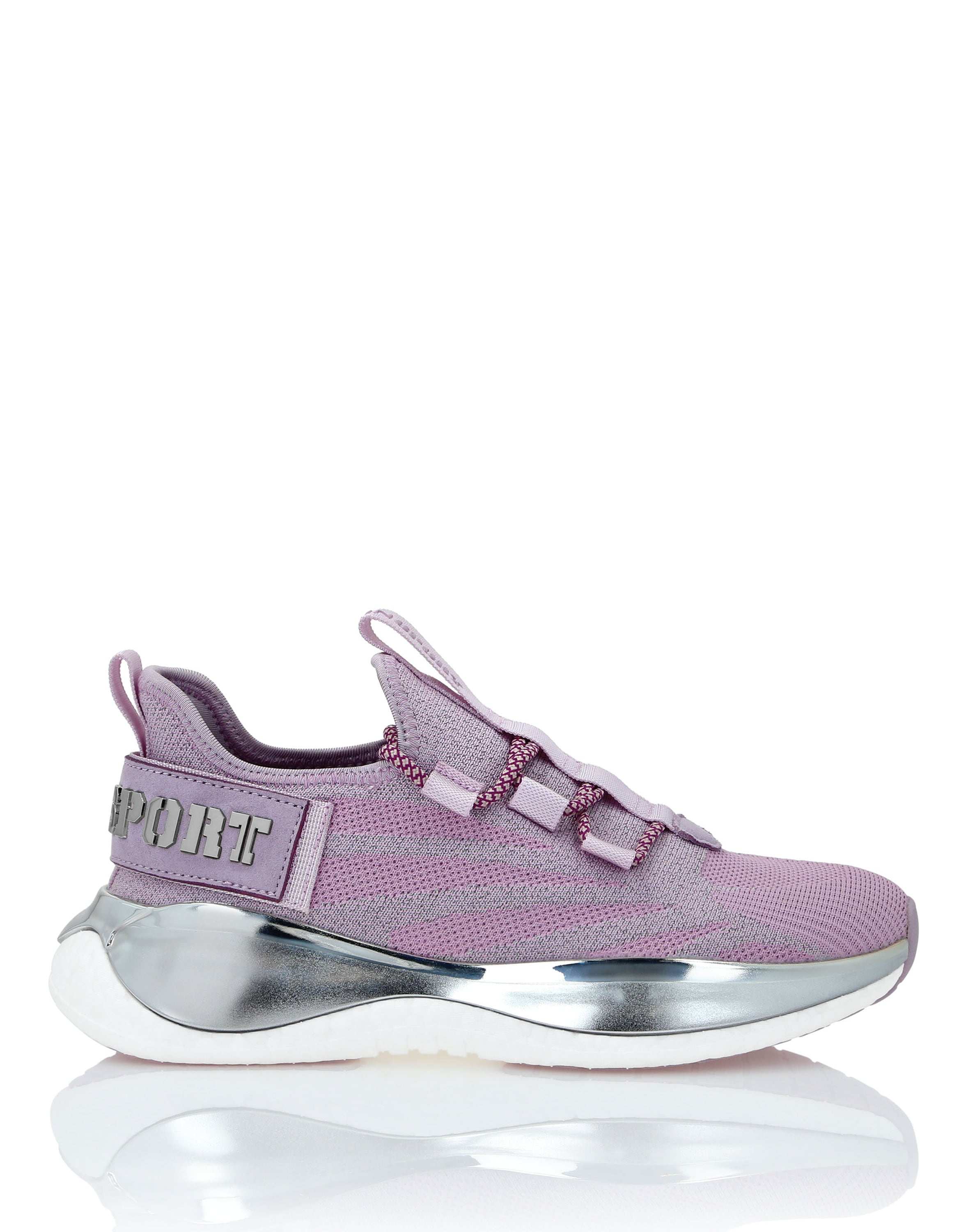 Sneaker PLEIN SPORT "The Iron Tiger Gen.x.02", Gr. 40, Normalschaft, lila (30, lila), Schuhe