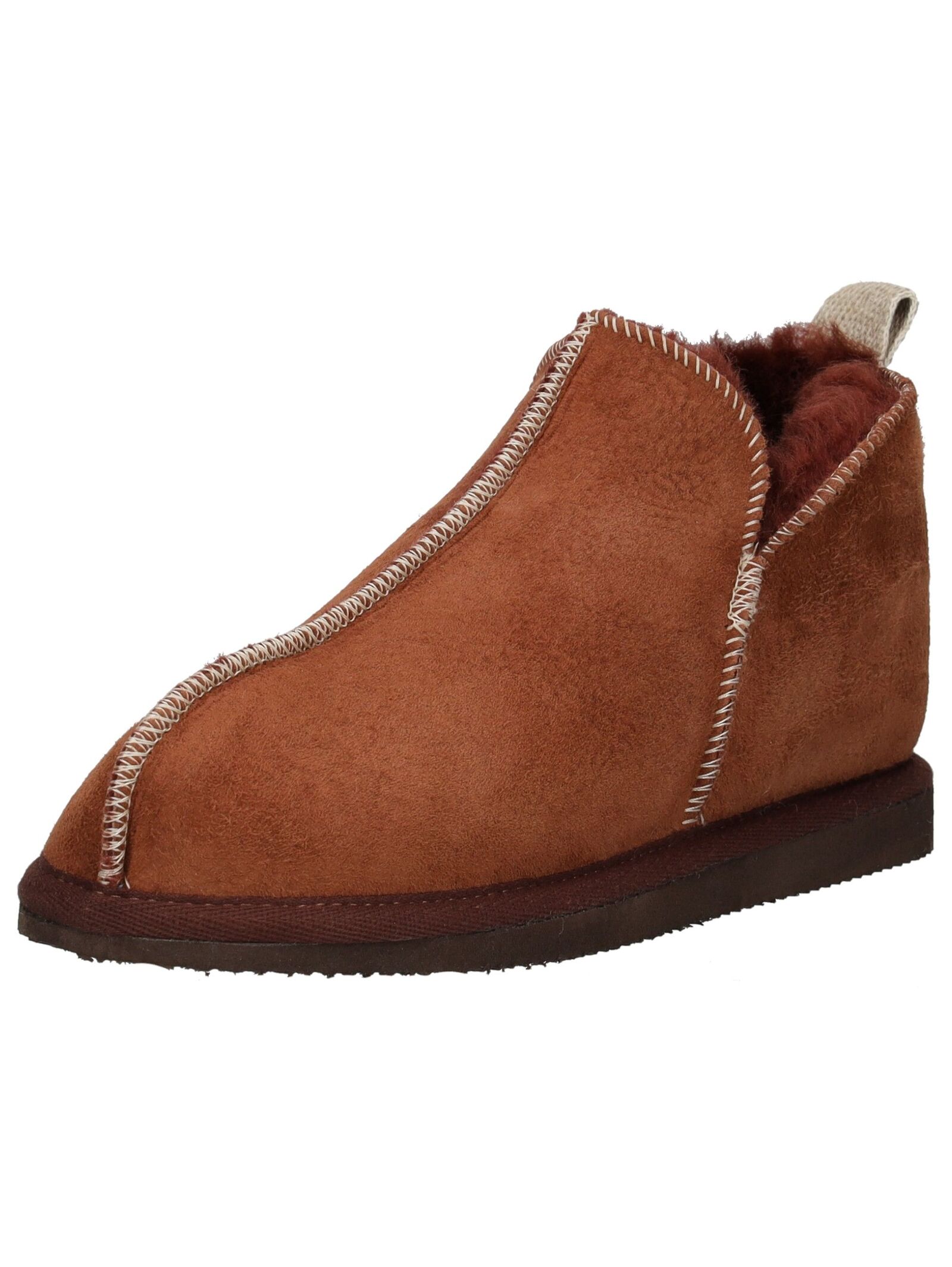 Hausschuh SHEPHERD "Shepherd Hausschuhe Leder", Damen, Gr. 37, rot, Leder, Schuhe