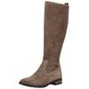 Stiefel PAUL GREEN "Paul Green Stiefel Veloursleder", Damen, Gr. 39, braun, Veloursleder, casual, Schuhe