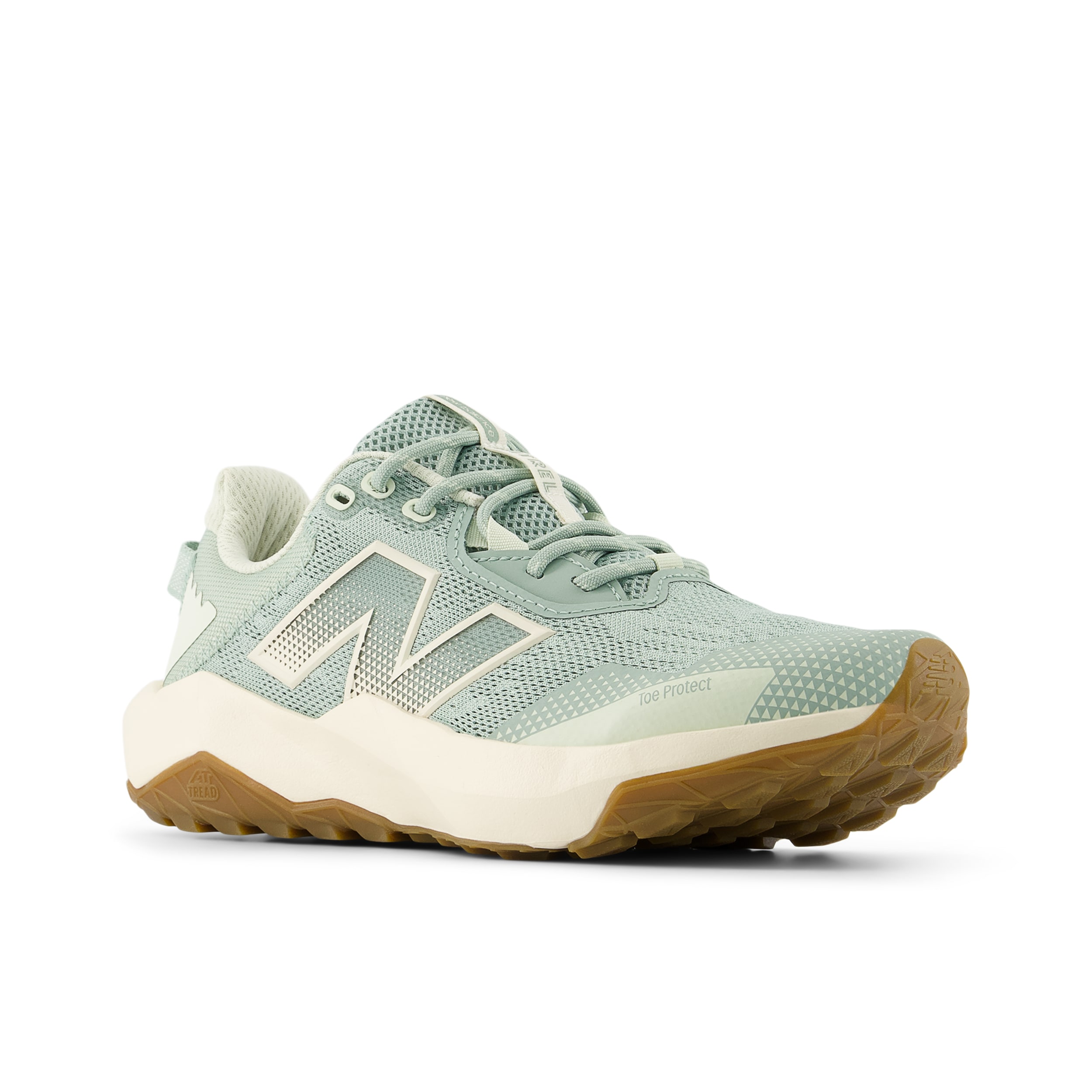 Laufschuh NEW BALANCE "DYNASOFT NITREL V6", Gr. 40, mosaic grün, Synthetik, Textil, Sportlich, Schuhe, Trailrunning-Schuhe