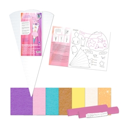 Bastelset Schultüte Mini Prinzessin