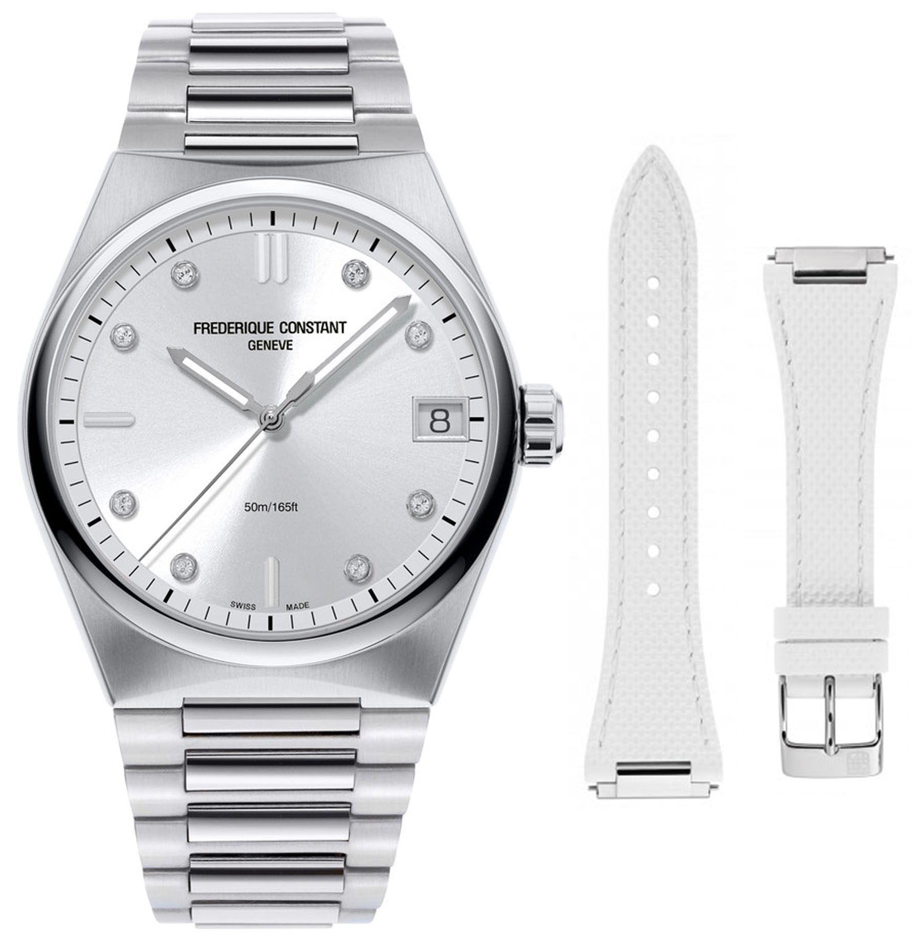 Frédérique Constant Highlife Damen silberne Uhr FC-240SD2NH6B Image