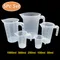 5Pcs Set Measuring Cup Student School Teaching Equipment Experiment to Measuring Cup Multi functional Milk Tea Cup