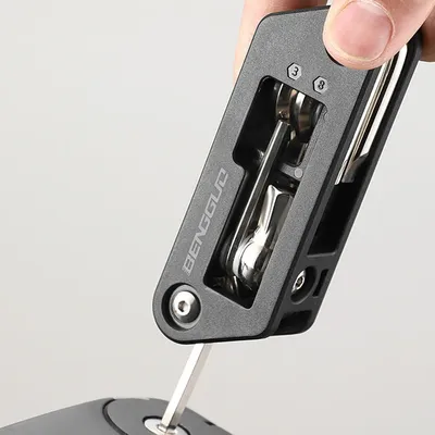 10-in-1 Mountain Bike Portable Socket Bicycle Multi-Tool Cycling Maintenance Tools Multipurpose Bike Mechanic Repair Tool Kit