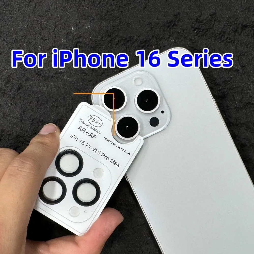 2-3Pcs Kamera Objektiv Schutz Abdeckung Für IPhone 17 16 15 Pro Max 14 Plus 13 14 Pro 15 plus Glas Schutz Film Zubehör Image