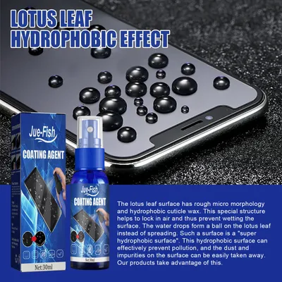 Liquid Screen Protector Spray Hydrophobic Coating Anti-scratch Anti-fingerprint Oleophobic Agent for Screen Protect Film