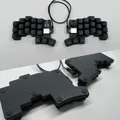 Cheapino V2 Tastiera divisa cablata Hot Swap Fiala Tastiera meccanica ergonomica Gioco MX Interruttori QMK Firmware Pre-saldato Kit fai da te
