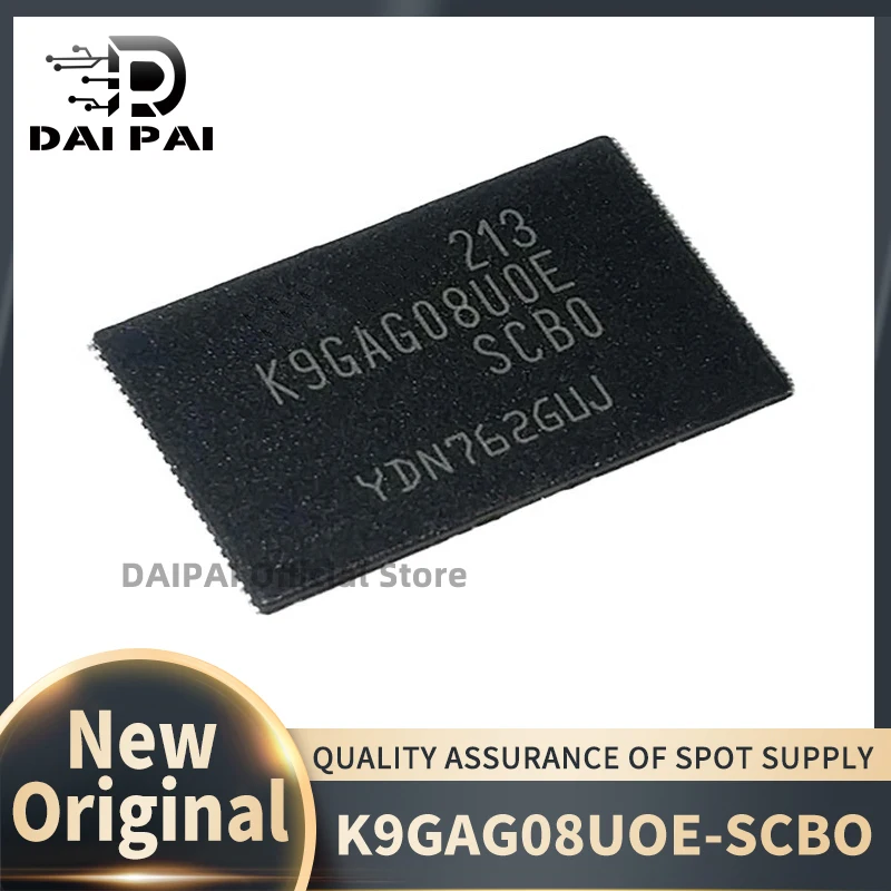 (5Pcs-10Pcs/Lot) 100% New original K9GAG08UOE-SCBO K9GAG08UOE K9GAG08U0E-SCB0 K9GAG08U0E TSOP48 Flash memory Chipset