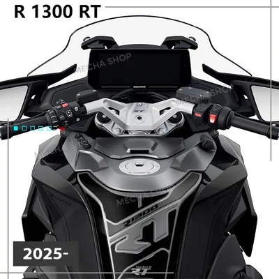 R1300RT Zubehör Motorrad 3D Harz Tank Pad Schutz Kit Seite Kraftstoff Tank Pad Für R1300 RT R1300 RT 2025