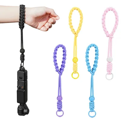 Lanyard für DJI OSMO Pocket 3, Handarmband, Anti-Verlust-Handgelenkbänder, verstellbar mit 1/4 Schraube, Action-Kamera-Zubehör