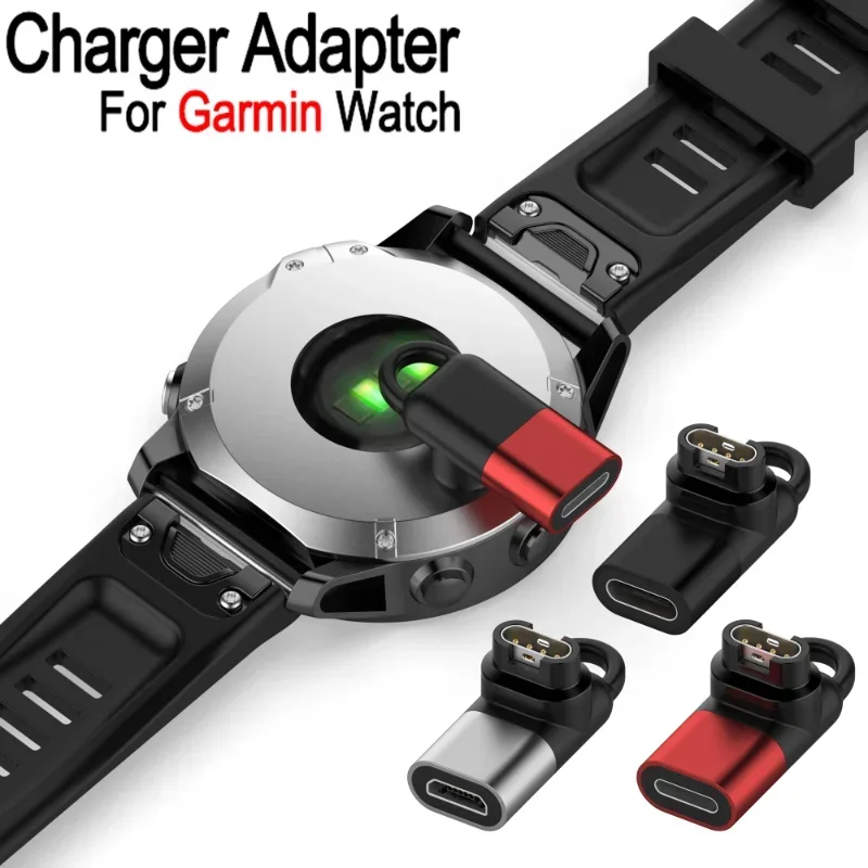 Ladekabel-Adapter für Garmin Fenix 7 6 5 7x 6x Vivoactive 3 Forerunner 955 935 745 255 Ladestecker Typ C/Micro USB/IOS Image