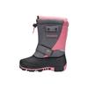 Winterboots KANGAROOS "KANGA-BEAN II", Damen, Gr. 36, steel grau, dusty rose, Synthetik, Textil, sportlich, Schuhe, Snowboots, Winterboots, Winterschuhe, herausnehmbarer Innenschuh