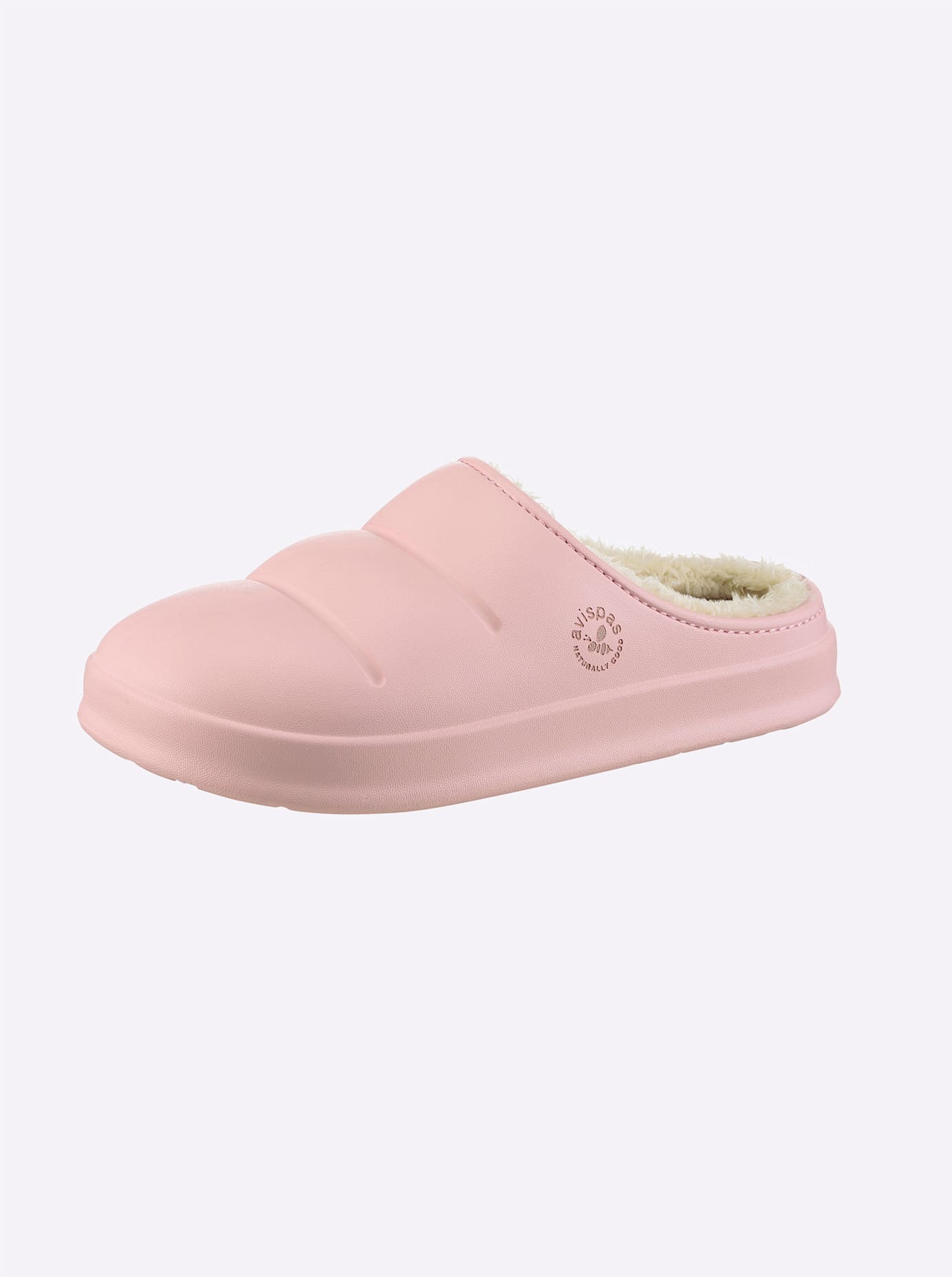 Pantolette HEINE, Damen, Gr. 41, rosa (rosé), Modisch, Schuhe