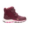 Winterstiefel TROLLKIDS "KIDS HAFJELL WINTER BOOTS", Gr. 37, rosa (rotwood, magenta), Synthetik, Textil, sportlich, Schuhe, wasserdicht, Klettverschluss, reflektierende Details