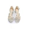 High-Heel-Pumps BUFFALO "Buffalo Lilly Glam - Vegan Nappa", Damen, Gr. 38, silber, Polyurethan, unifarben, Schuhe