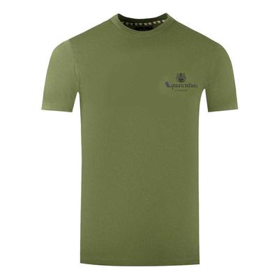 Aquascutum Herren London Aldis Logo T-Shirt (Grün) Image