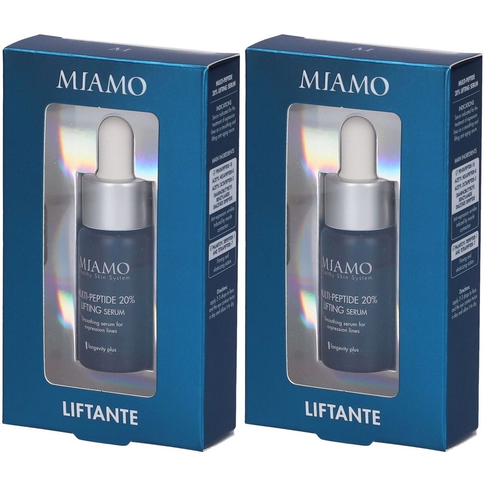 Miamo Multi-Peptide 20% Lifting Siero 2x10 ml
