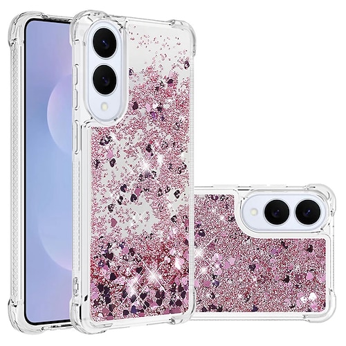 Handy Hülle Handyhüllen Für Samsung Galaxy S26 Ultra Plus S25 S24 S23 S22 Plus Ultra A56 A36 A26 A16 A55 5G Brieftaschenhülle Bling Glitzer glänzend Stoßfest Farbverläufe PC Image