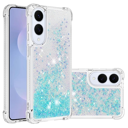 Handy Hülle Handyhüllen Für Samsung Galaxy S26 Ultra Plus S25 S24 S23 S22 Plus Ultra A56 A36 A26 A16 A55 5G Brieftaschenhülle Bling Glitzer glänzend Stoßfest Farbverläufe PC Image
