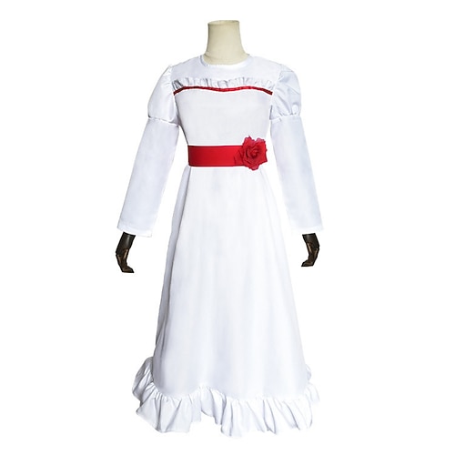Buchwoche 2026: Annabelle-Cosplay-Kostüm aus „The Conjuring" – Halloween-Outfits, Cosplay-Filme, Cosplay für Kinder, Karneval, Maskerade Image
