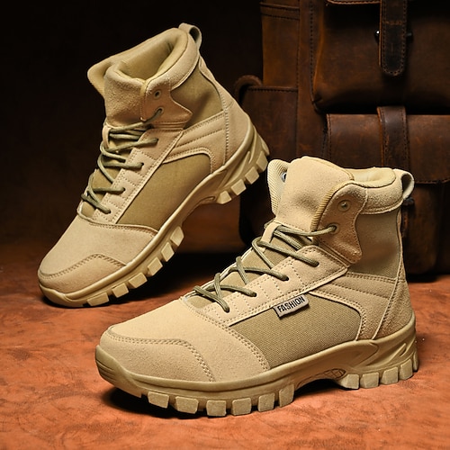 Taktische Militärstiefel für Herren leichte Outdoor-Kampfstiefel zum Wandern und für den Alltag Image