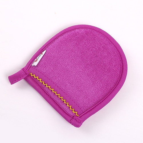 4 Stück Peelinghandschuhe, Gesichtspeelinghandschuhe, Tiefenpeelinghandschuhe für Gesicht und Körper, Reinigungshandschuh, Hautreiniger, Entferner abgestorbener oder trockener Haut, Peeling-Werkzeug