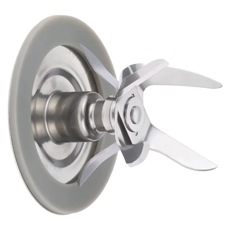 B89B-For Oster Blender Replacement Parts,Stainless Steel 6 Fusion Blade 4980 With Rubber O Ring Seal Gasket