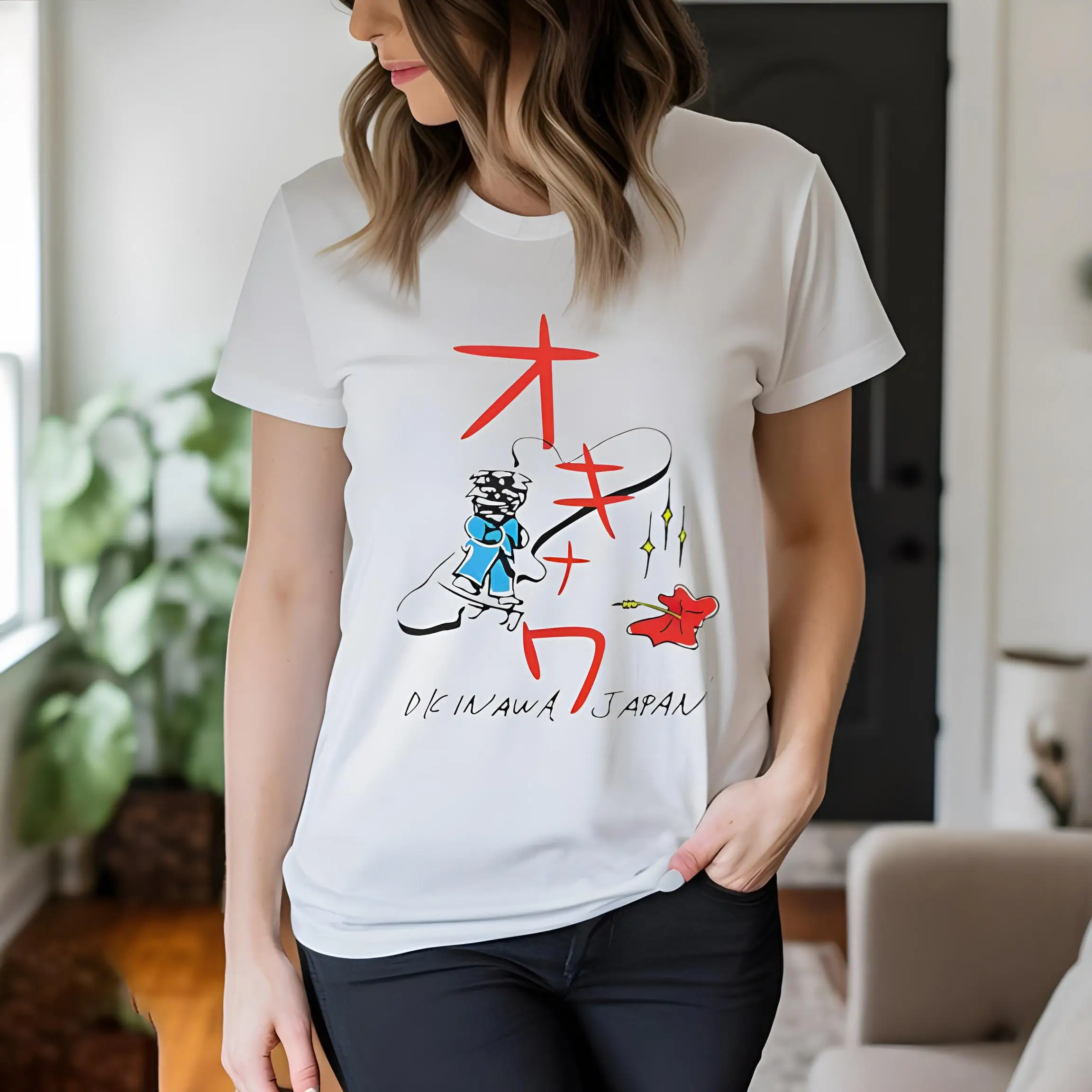 Kill Bill Beatrix Kiddo T-Shirt Uma Thurman Okinawa Shirt Tarantino Film Grafik T-Shirt Japan Reise Shirt Film Geschenk Vintage Top