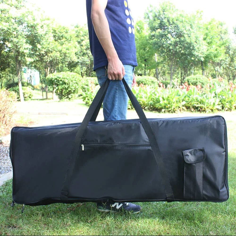 M MBAT 61/76 Tasten elektronische Orgeltasche Universelle wasserdichte Oxford-Stofftasche Verdickte Schutzhülle für elektronische Klavier Image