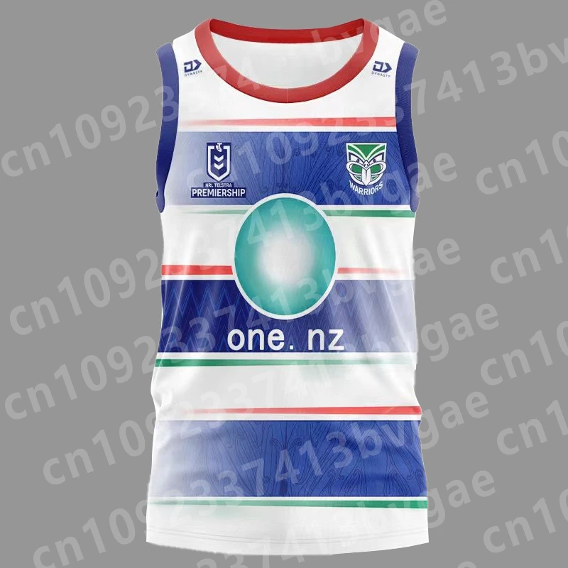 2025 Summer New Bestseller Australian NRL Warriors Men's Jerseys, Training Jerseys, Children's Breathable and Quick-drying Vests