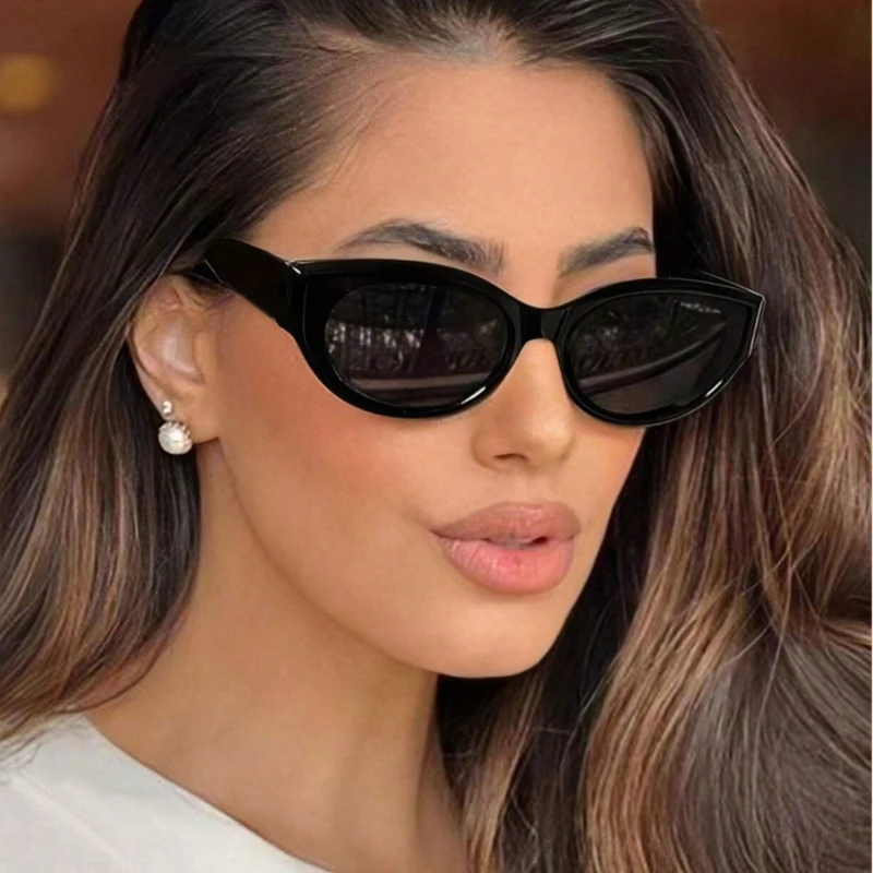 1/4 stücke Neue Mode Lässig Cat Eye Sonnenbrille Vintage Marke Designer Sonnenbrille Weibliche Multi Farbe Brillen UV400 Gafas de Sol Image
