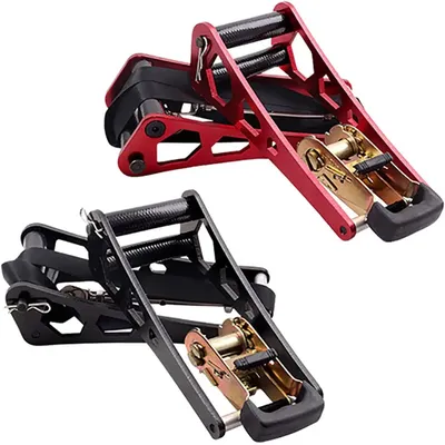 Archery Compound Bow Press Portable Bow Press Aluminium Alloy Archery Ratchet Bow Press for Compound Bow Tool Accessories 2pcs