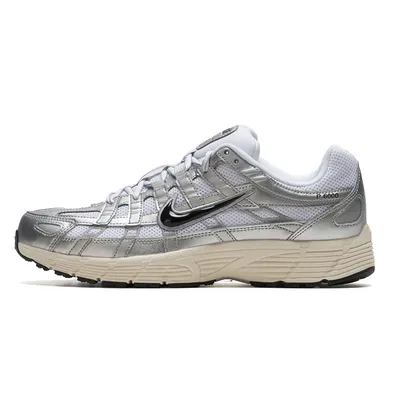 Nike Men's Shoes P-6000 Sports Shoes Retro Casual Shoes Lightweight Plaid Cushioning Running Shoes Cd6404-105