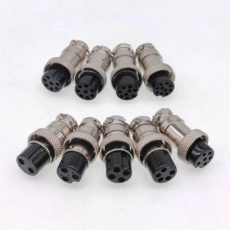 Nur GX16-Buchse, 5/8 Zoll, Rundsteckverbinder, 2-poliger Buchsenstecker, 3-polig, 4-polig, 5-polig, 6-polig, 7-polig, 8-polig, 9-polig, 10-polig Image