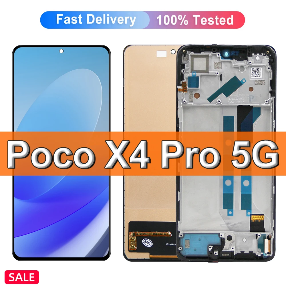 Display Für Xiaomi POCO X4 Pro 5G LCD Display Touchscreen Digitizer Montage Ersatz Für Xiaomi Poco X4 Pro display Image
