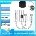 JCALLY JM7MAX Tipo-C a 3,5 mm Doppio DAC CX31993 SGM8262 Amplificatore di decodifica portatile audio digitale Adattatore per cuffie mobili DAC Hifi