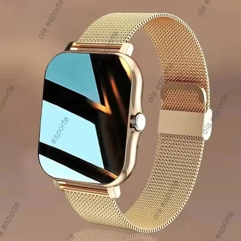 NEUE 2025, modische Smartwatch, Android-Telefon, 2,01 Zoll Farbbildschirm, Full Touch, individuelles Zifferblatt, Damenuhr, Bluetooth-Anruf, Smartwatch für Herren Image