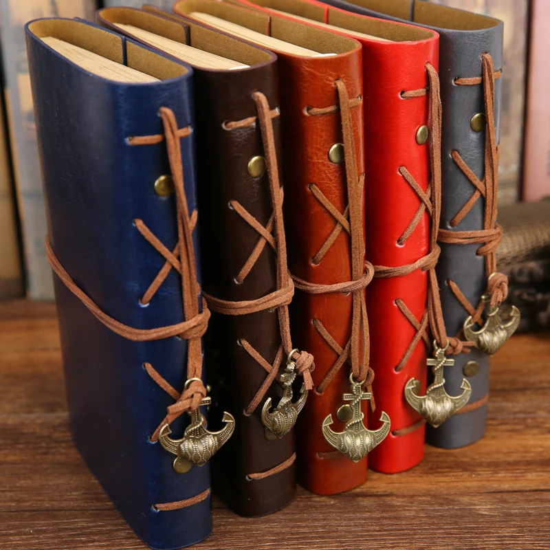 Kreatives Notizbuch für Piratenschiffe, Retro-Reisetagebuch, 75 Seiten, Loseblatt-Notizbuch, Reisetagebuch für Büro Image