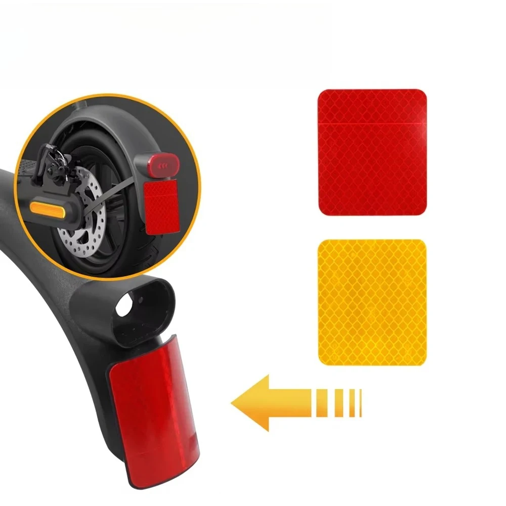 Roller Kotflügel Hinten Reflektierende Warnung Elektrische Roller Schlamm Kotflügel Schutz Skateboard Kotflügel für Xiaomi M365 Pro 2 Zubehör Image