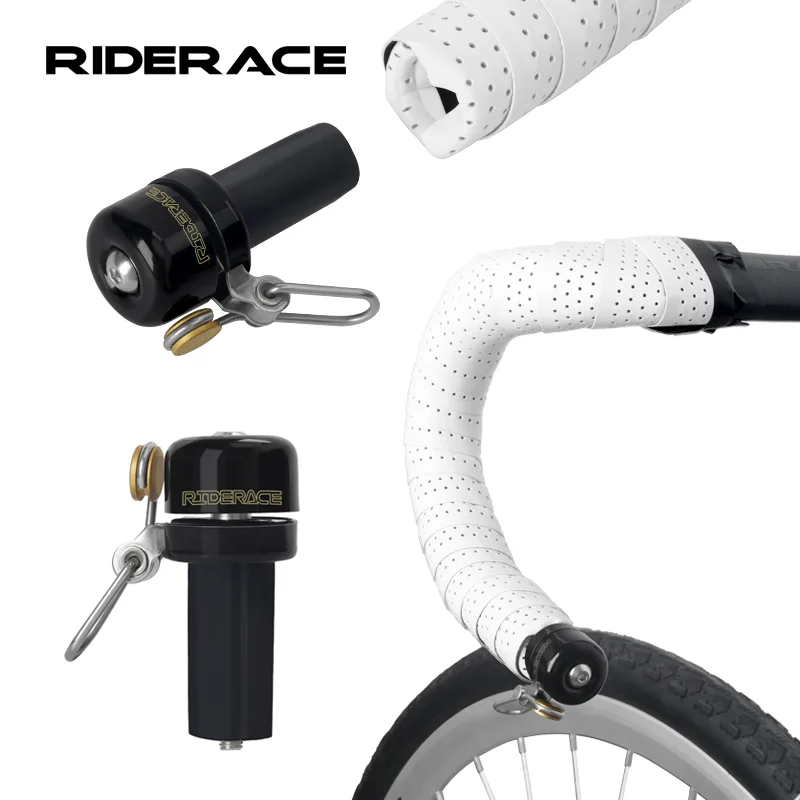 RIDERACE Rennrad Glocke Horn Kupfer Fahrrad Lenker Stecker End Ring Klar Lauter Ton Warnung Alarm Sicherheit Radfahren Zubehör Image