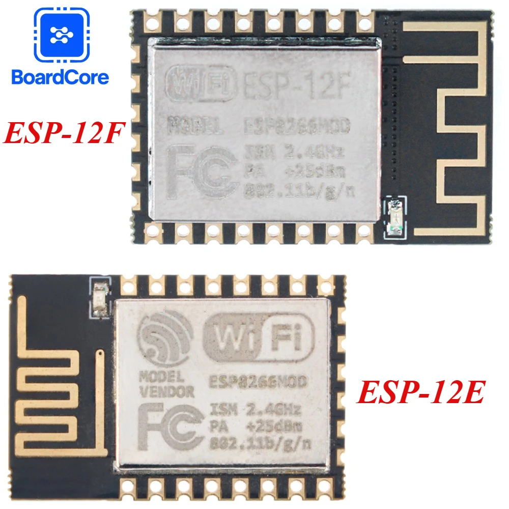 ESP8266 Serielles WIFI-Modul ESP-12E ESP-12F Drahtloses serielles WIFI-Modul Drahtloses Transceiver-Modul für die Fernbedienung von Smart Home Image
