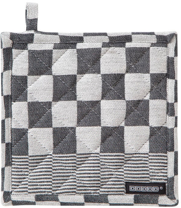 Topflappen DDDDD "Barbeque, 21x21 cm, Baumwolle", schwarz, B:21cm L:21cm, 100% Baumwolle, Topflappen Image