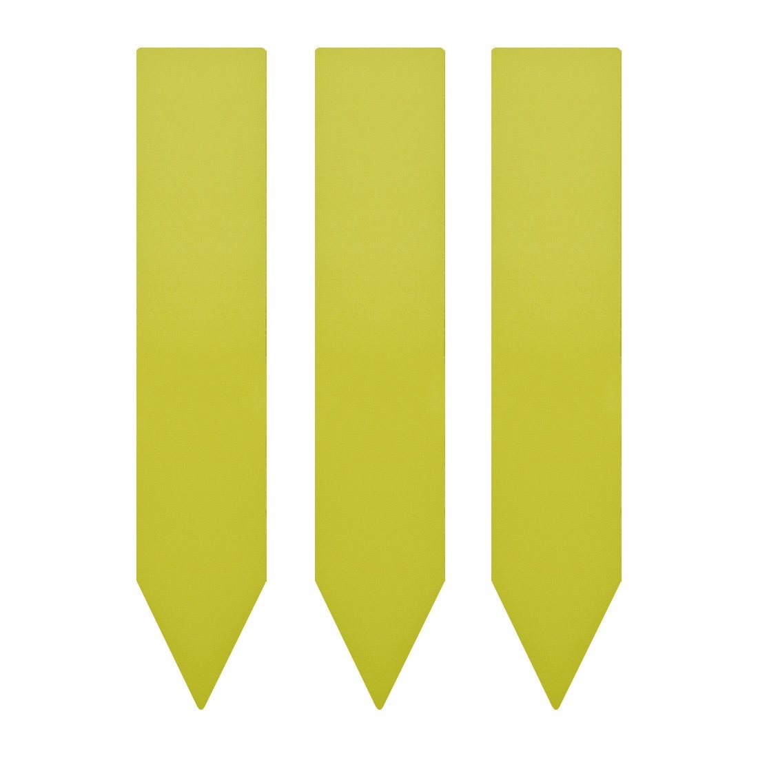 CombiCraft PVC Stecketiketten 20x100 mm Gelb, 400µ - Verpackt pro 100 Stück Image