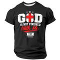 Per uomo Fede Gergo divertente Maglietta Manica Corta maglietta Stampa 3D Girocollo Camicia Moda Quotidiano Streetwear Quotidiano Nero Blu Verde Estate Primavera Abbigliamento S M L XL XXL XXXL