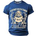 Per uomo Gergo divertente Maglietta Manica Corta maglietta Stampa 3D Girocollo Camicia Maglietta politica divertente Streetwear Quotidiano Nero Blu Verde Estate Primavera Abbigliamento S M L XL XXL