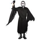 costume cosplay di Halloween con faccia da fantasma, maschera da urlo, orrore, spaventoso, costume per bambini, carnevale, martedì grasso, festa, palcoscenico, costumi di Halloween facili, travestimenti